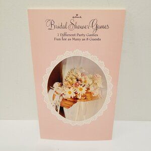 Vtg Hallmark Pink cover Bridal Shower Party Games